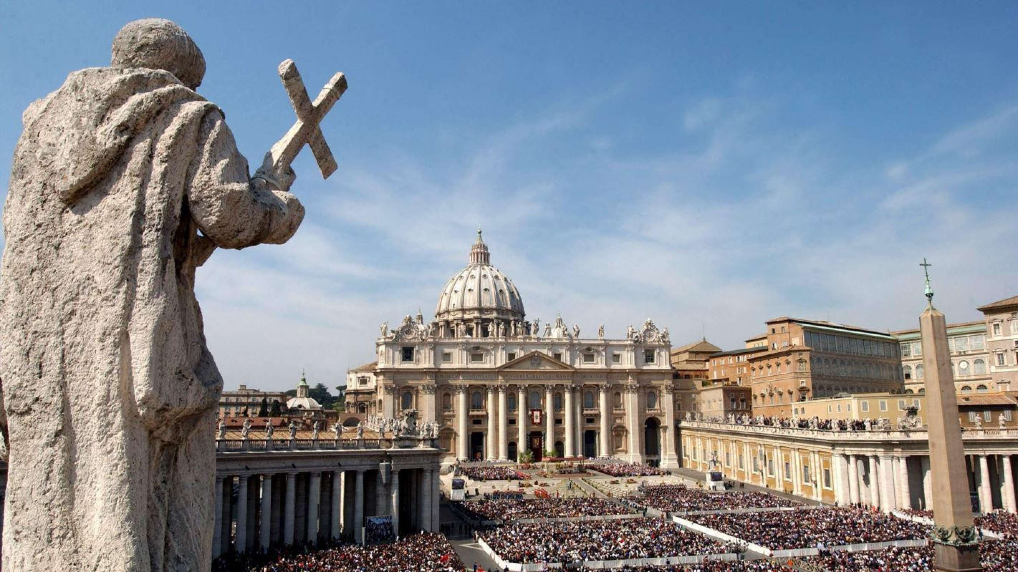 Papa Hormisdas, cujo filho o sucedeu como líder da Igreja -  (crédito: Getty Images)