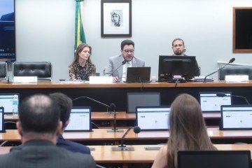Embora a internet ofereça oportunidades de democratização à informação e conexão, o deputado alertou para os riscos de exposição indevida, aliciamento, bullying virtual e contato com conteúdos violentos.
 -  (crédito: Bruno Spada / Câmara dos Deputados)