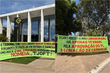Aprovados no TJDFT cobram convocações e apontam deficit de servidores - 