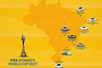 Todos os estádios abrigaram jogos do Mundial masculino de 2014 -  (crédito: Divulgação/Fifa)