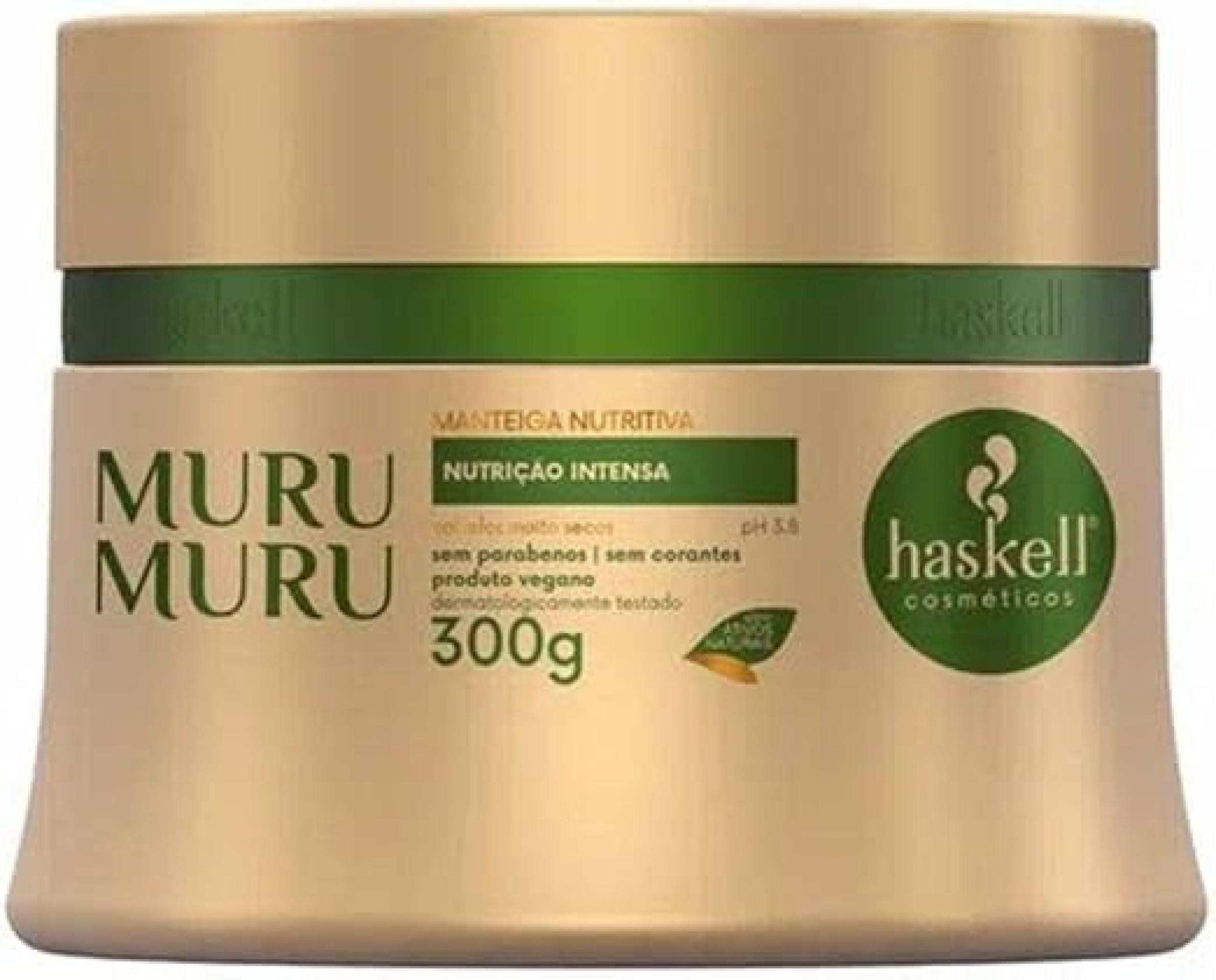 Haskell Máscara Manteiga Nutritiva Murumuru - 300G (R,45)