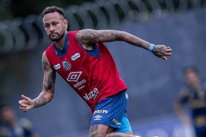 Neymar tem prazo para voltar a jogar no Santos - (crédito: Foto: Raul Baretta/ Santos FC.) Neymar tem prazo para voltar a jogar no Santos - (crédito: Foto: Raul Baretta/ Santos FC.)