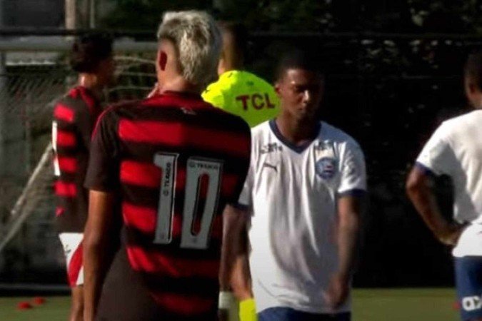 Flamengo jogou em casa contra o Bahia - (crédito: Reprodução / YouTube Botafogo TV) Flamengo jogou em casa contra o Bahia - (crédito: Reprodução / YouTube Botafogo TV)