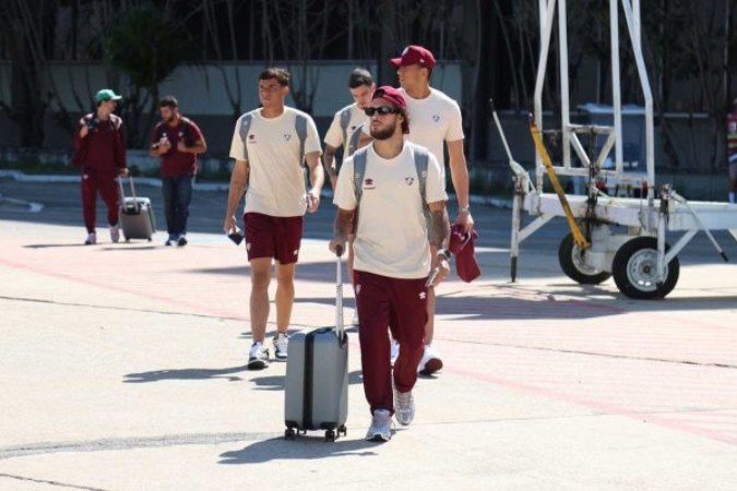 Fluminense embarca para a capital da Bolívia, onde enfrentará o GV San José - (crédito: Foto: Marcelo Gonçalves/FFC) Fluminense embarca para a capital da Bolívia, onde enfrentará o GV San José - (crédito: Foto: Marcelo Gonçalves/FFC)