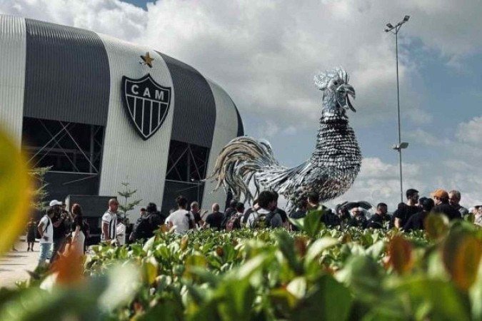 Arena MRV, estádio do Atlético-MG - (crédito: Foto: Reprodução / Instagram) Arena MRV, estádio do Atlético-MG - (crédito: Foto: Reprodução / Instagram)