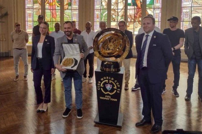 Taça do Mundial de Clubes ará pelos quatro clubes brasileiros presentes no torneio - (crédito: Foto: Carlos Melo/Jogada10) Taça do Mundial de Clubes ará pelos quatro clubes brasileiros presentes no torneio - (crédito: Foto: Carlos Melo/Jogada10)