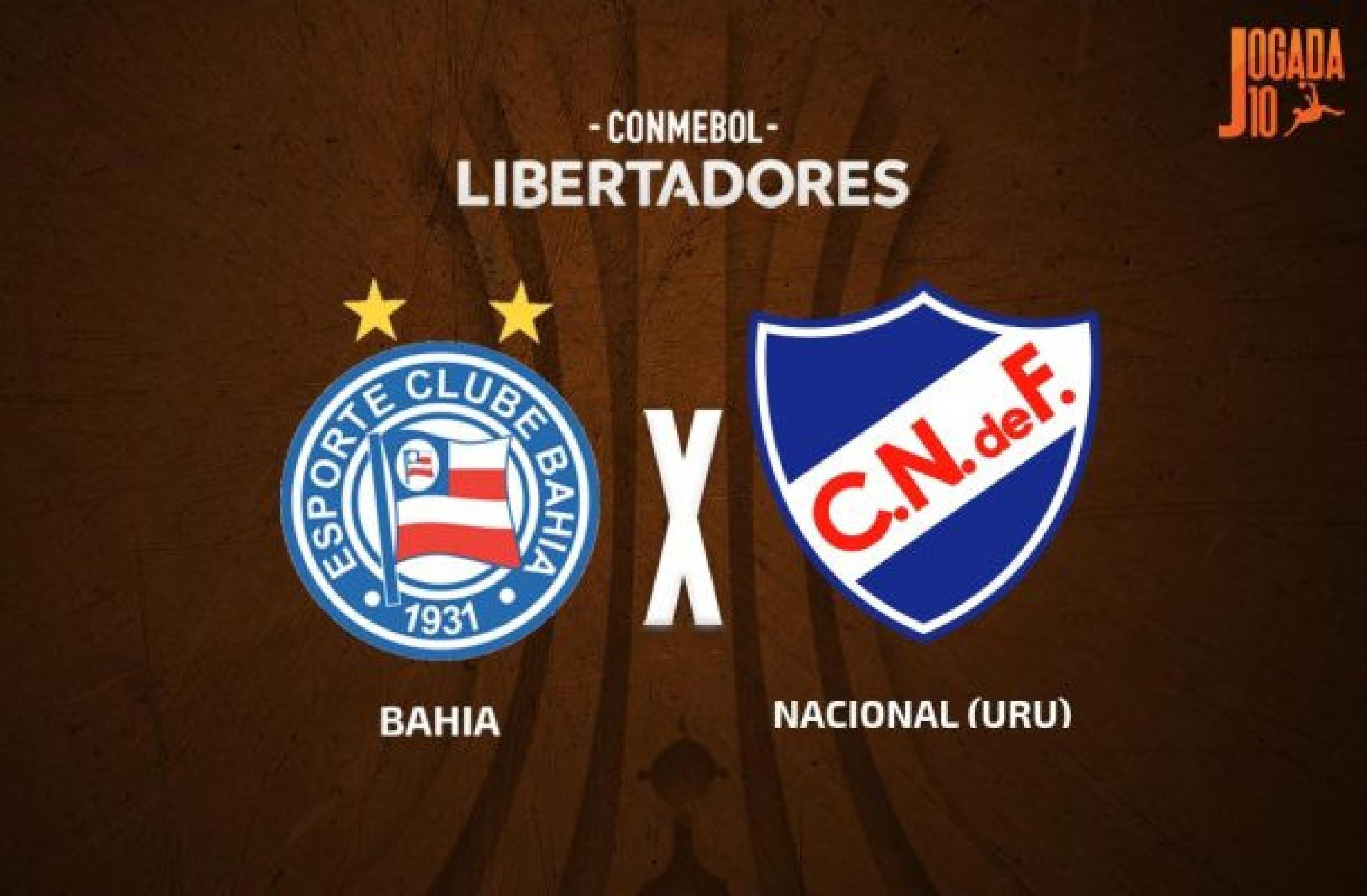 Bahia x Nacional-COL, AO VIVO, com a Voz do Esporte, às 17h30