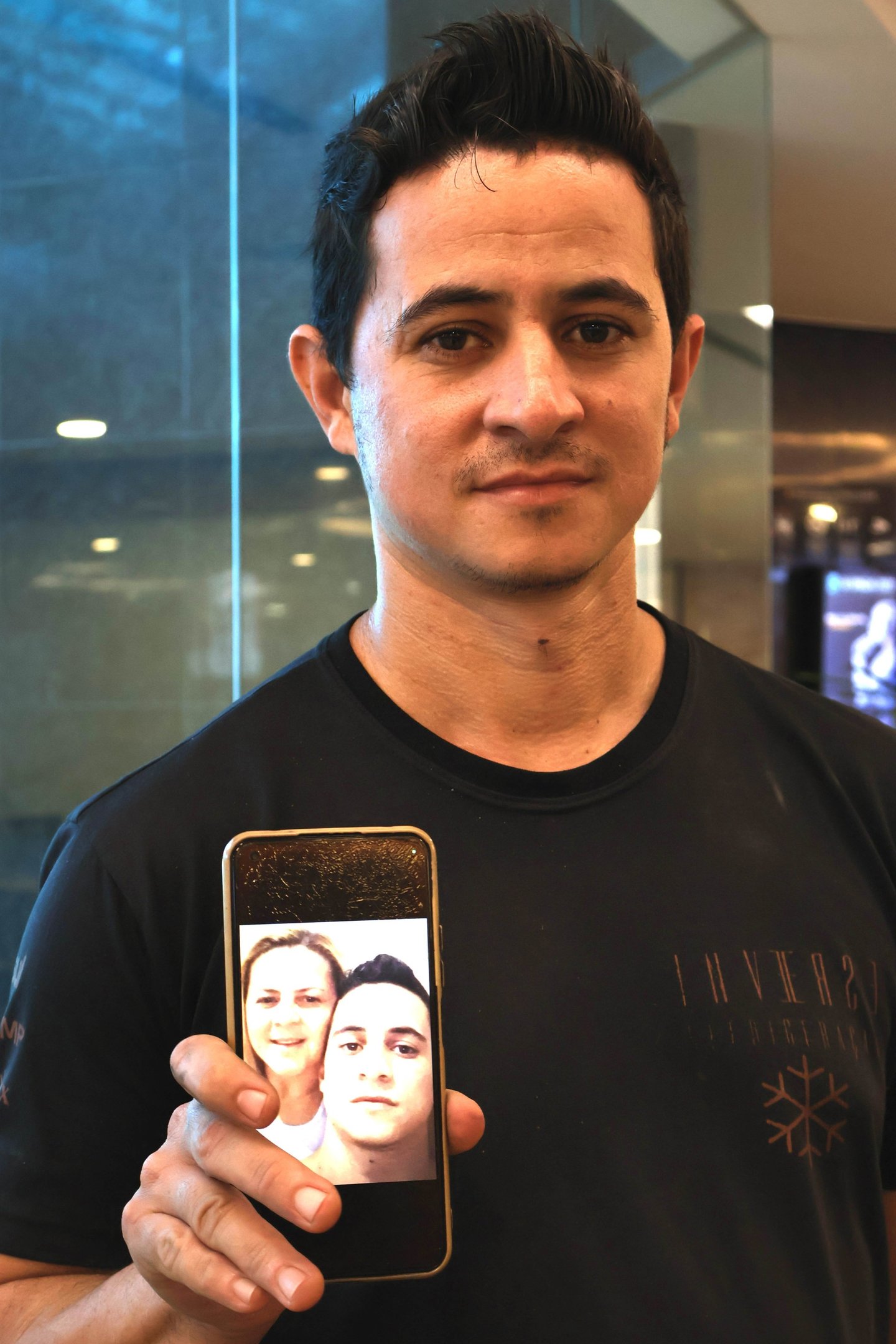 Robson Nogueira, 3, conta que é chamado de 