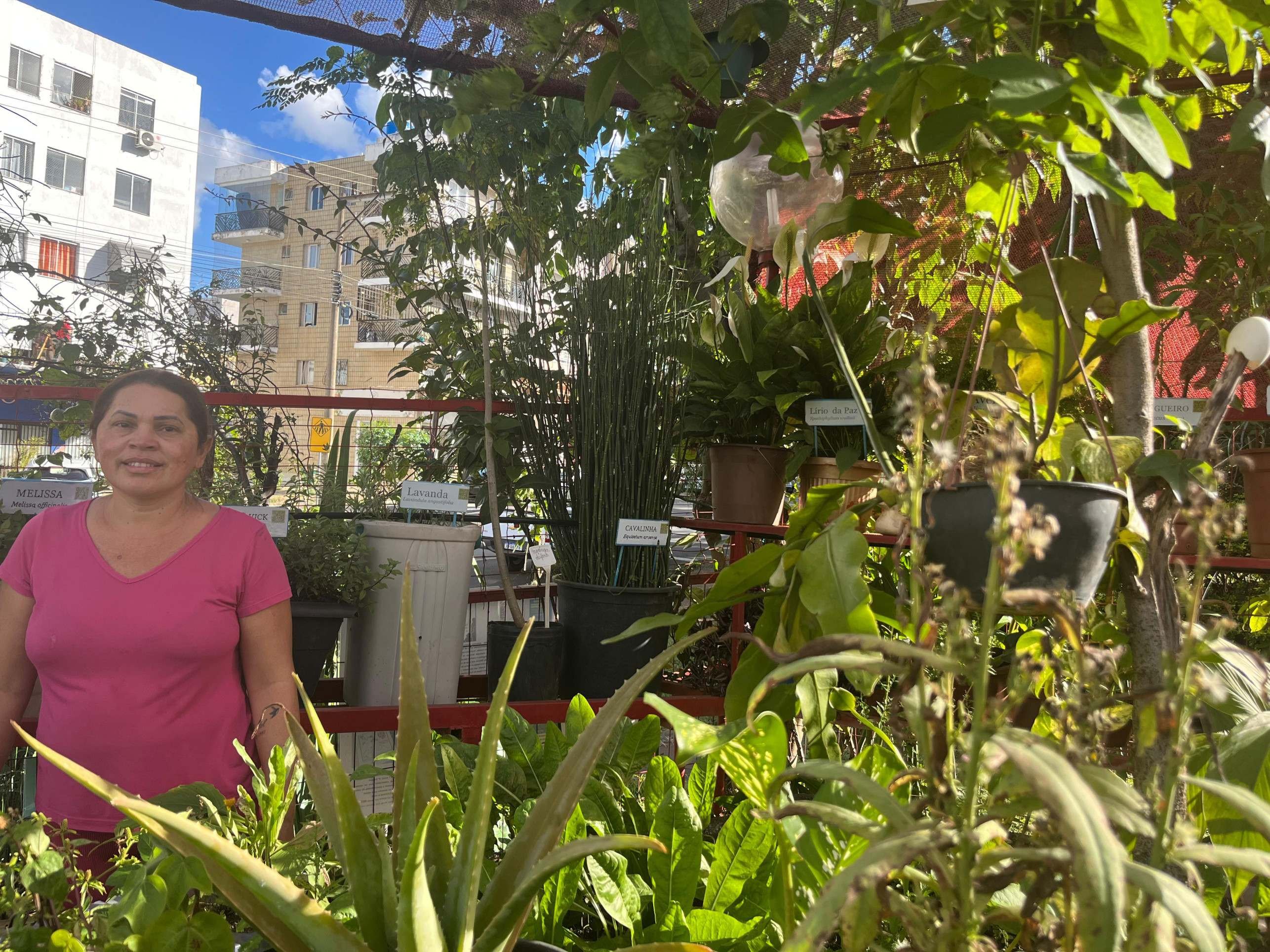 Ana CÃ©lia ajuda todo dia no microecossistema
