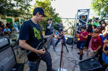 Festival Itinerante Rock e Quadrinhos vai passar por quatro escolas públicas de São Sebastião - (crédito: Patrick Grosner) Festival Itinerante Rock e Quadrinhos vai passar por quatro escolas públicas de São Sebastião - (crédito: Patrick Grosner)