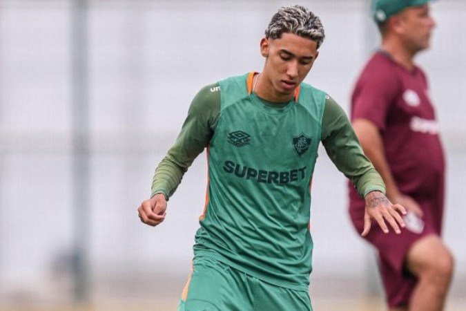 Fluminense vai com reservas na Bolívia, em jogo pela Sul-Americana - (crédito: Foto: LUCAS MERÇON / FLUMINENSE F.C.) Fluminense vai com reservas na Bolívia, em jogo pela Sul-Americana - (crédito: Foto: LUCAS MERÇON / FLUMINENSE F.C.)