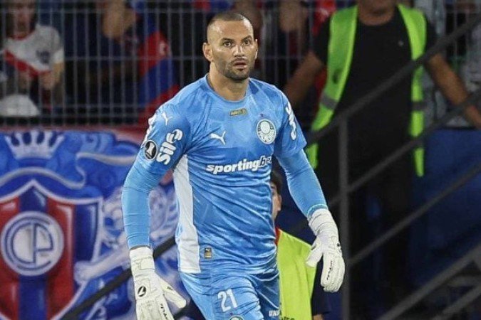 WEVERTON - Quase não trabalhou na partida, mas quando precisou, mostrou segurança. Ainda contou com a sorte, viu bola bater na trave em golpe de vista no fim da partida.  NOTA: 7,0 - Foto: Cesar Greco/Palmeiras/by Canon