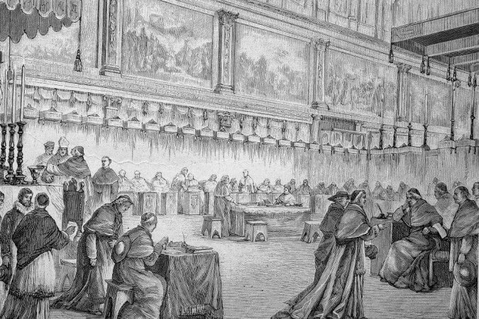 O papa Gregório 10º foi quem determinou que os cardeais encarregados de eleger o papa deveriam ficar isolados do mundo exterior - (crédito: Getty Images) O papa Gregório 10º foi quem determinou que os cardeais encarregados de eleger o papa deveriam ficar isolados do mundo exterior - (crédito: Getty Images)