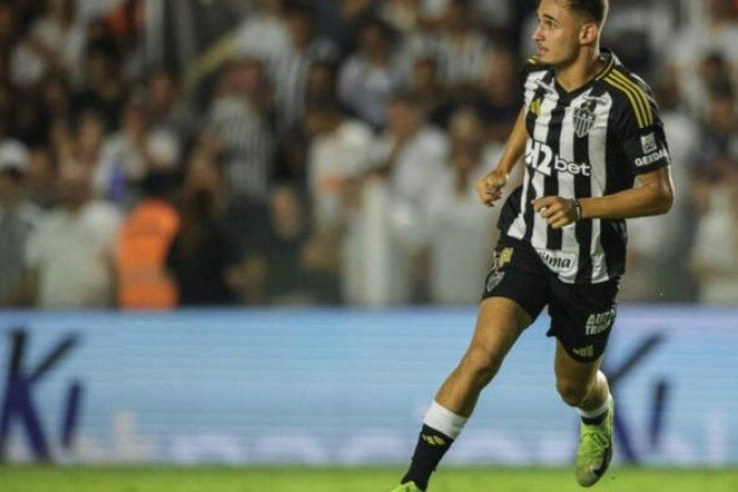 JOÃO MARCELO - Entrou apenas aos 39 minutos do segundo tempo. SEM NOTA. Foto: Pedro Souza / Atlético