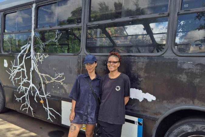 Ônibus-galeria Truque vai receber os artistas do Corpo/Som - (crédito: Divulgação) Ônibus-galeria Truque vai receber os artistas do Corpo/Som - (crédito: Divulgação)
