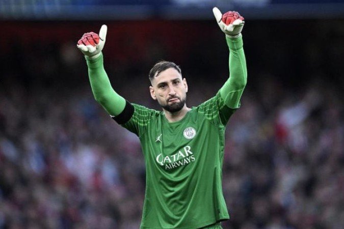 Donnarumma fechou o gol contra o Arsenal - (crédito: Foto: Justin Setterfield/Getty Images) Donnarumma fechou o gol contra o Arsenal - (crédito: Foto: Justin Setterfield/Getty Images)