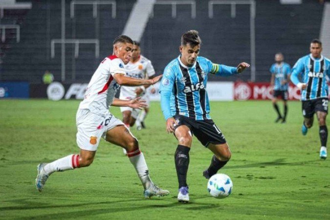 Cristaldo teve uma partida fraca contra o Atlético Grau -  (crédito: Foto: Divulgação/Conmebol)