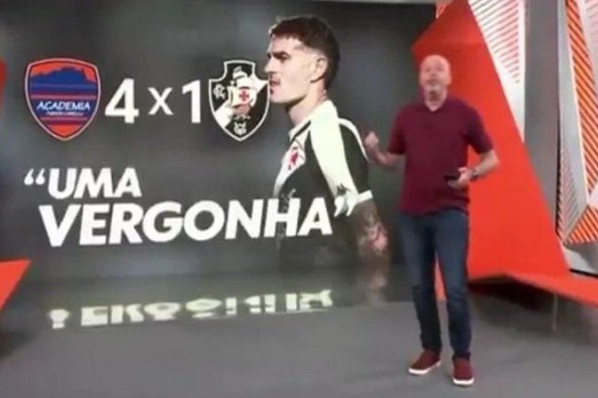 Vexame do Vasco na Sul-Americana foi interrompido pela escolha do novo papa - (crédito: - Foto: Reprodução) Vexame do Vasco na Sul-Americana foi interrompido pela escolha do novo papa - (crédito: - Foto: Reprodução)