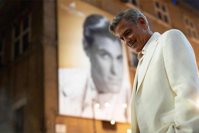 Foto inédita revela George Clooney como o famoso Jay Kelly. - (crédito: Divulgação) Foto inédita revela George Clooney como o famoso Jay Kelly. - (crédito: Divulgação)