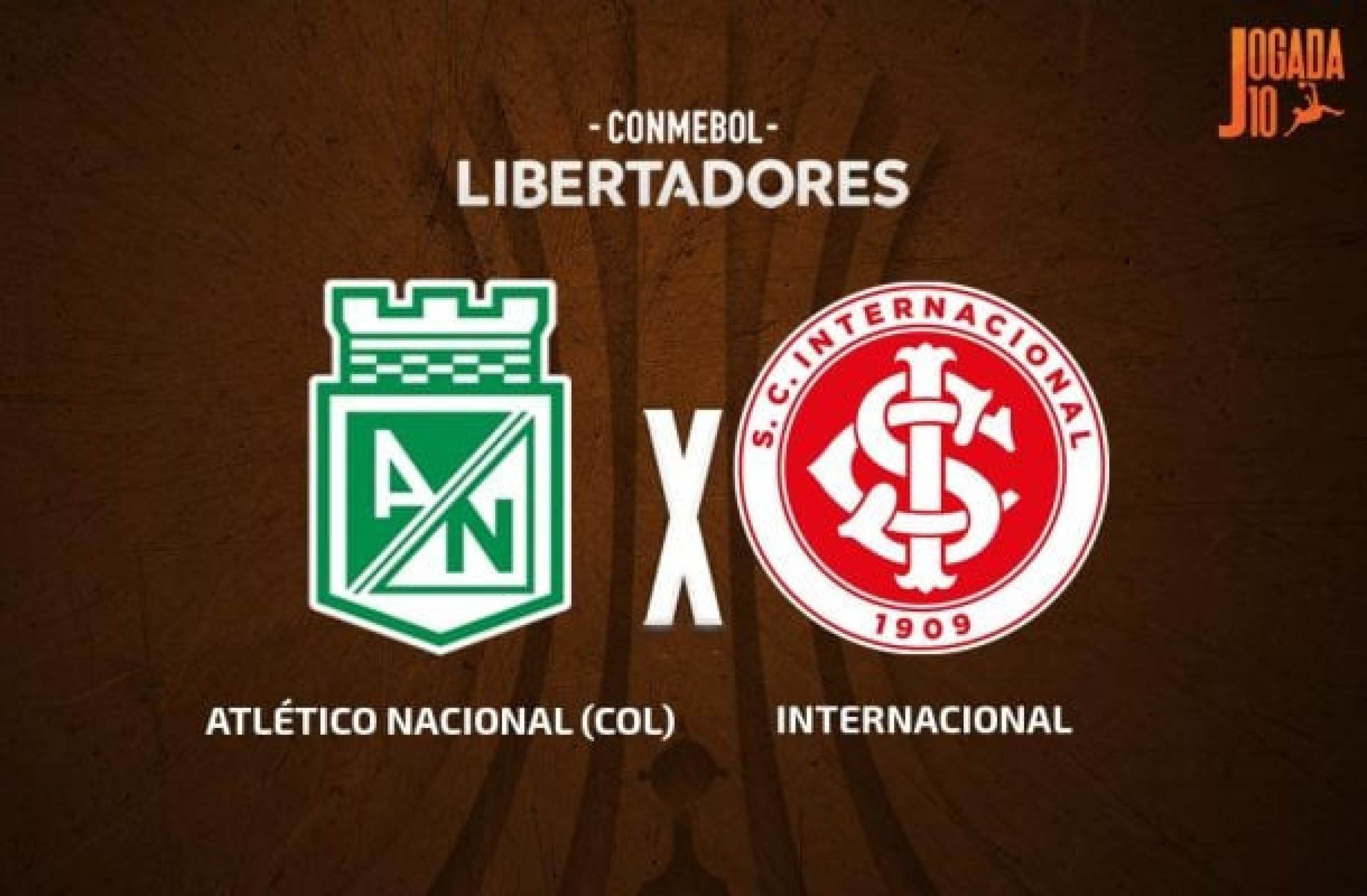Atlético Nacional x Internacional, AO VIVO, com a Voz do Esporte, às 20h