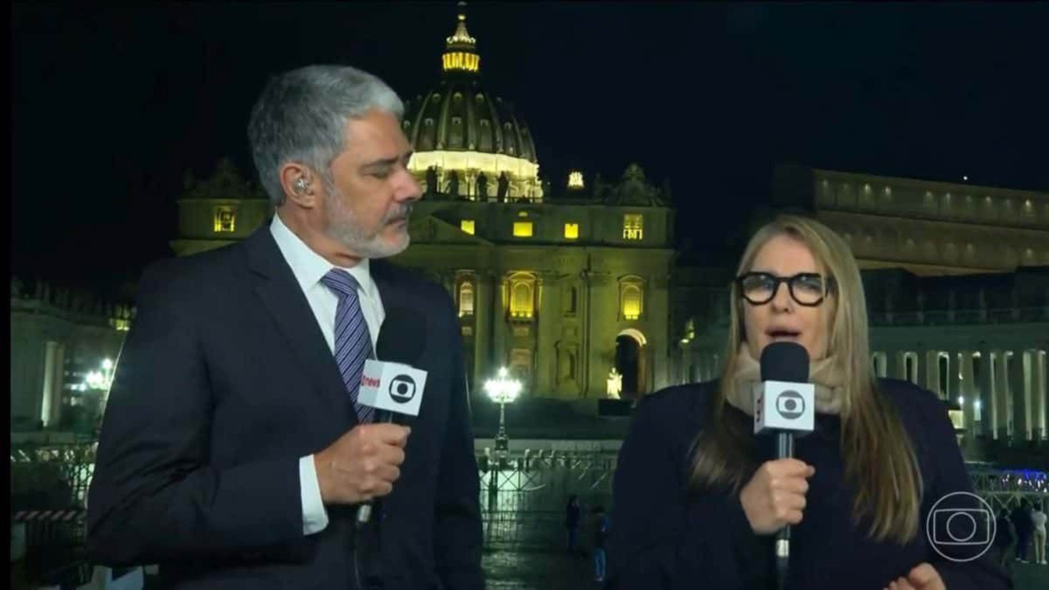 William Bonner: Vaza motivo do climão ao vivo com Ilze Scamparini