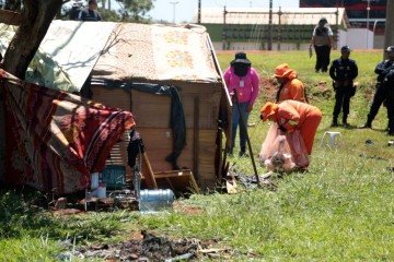 DF Legal realizará o desmonte das estruturas  -  (crédito: Agência Brasília)