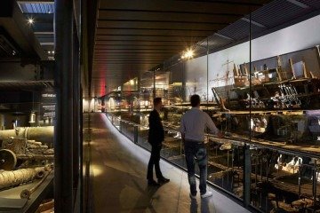 O navio no Museu Mary Rose -  (crédito: Reprodução/Hufton + Crow)