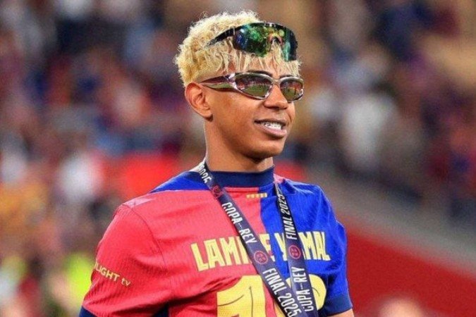 Filha de ex-Real Madrid polemiza com vídeo em provocação a Lamine Yamal - (crédito: Foto: Divulgação/ Barcelona) Filha de ex-Real Madrid polemiza com vídeo em provocação a Lamine Yamal - (crédito: Foto: Divulgação/ Barcelona)