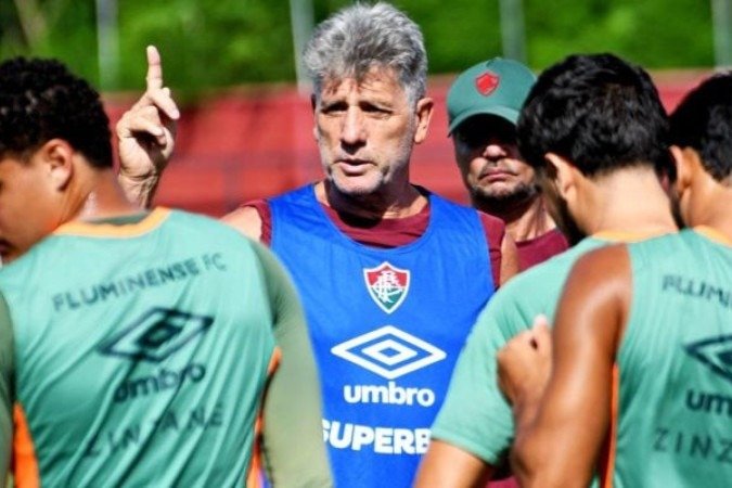 Renato Gaúcho deve fazer ao menos uma mudança no time do Fluminense - (crédito: Foto: MAILSON SANTANA/FLUMINENSE FC) Renato Gaúcho deve fazer ao menos uma mudança no time do Fluminense - (crédito: Foto: MAILSON SANTANA/FLUMINENSE FC)