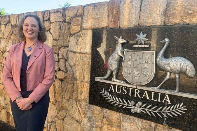 Embaixadora da Austrália no Brasil, Sophie Davies. - (crédito: Edla Lula/CB/DA.Press) Embaixadora da Austrália no Brasil, Sophie Davies. - (crédito: Edla Lula/CB/DA.Press)