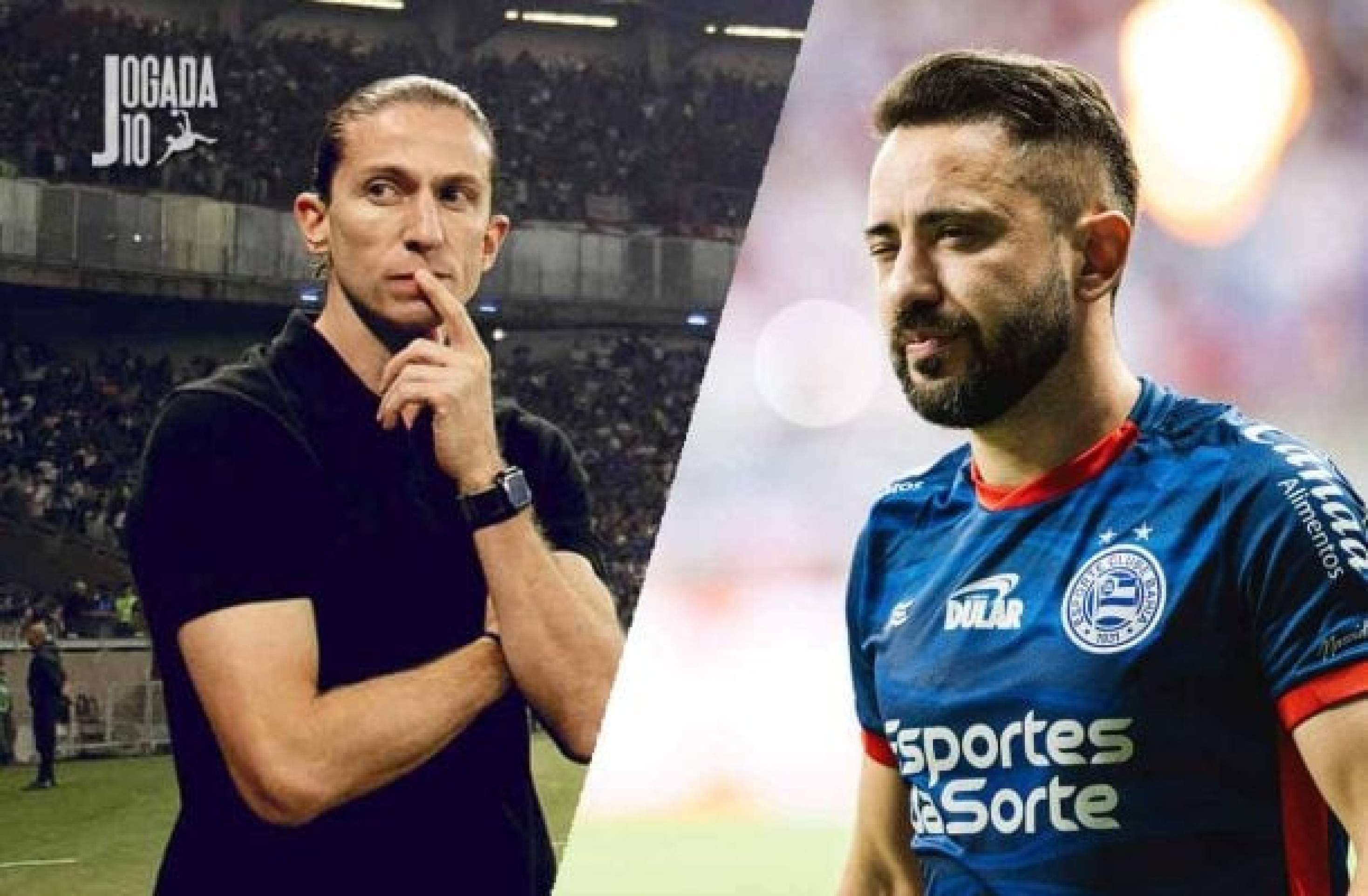 Filipe Luís e Everton Ribeiro se reencontram em Flamengo x Bahia Filipe Luís e Everton Ribeiro se reencontram em Flamengo x Bahia