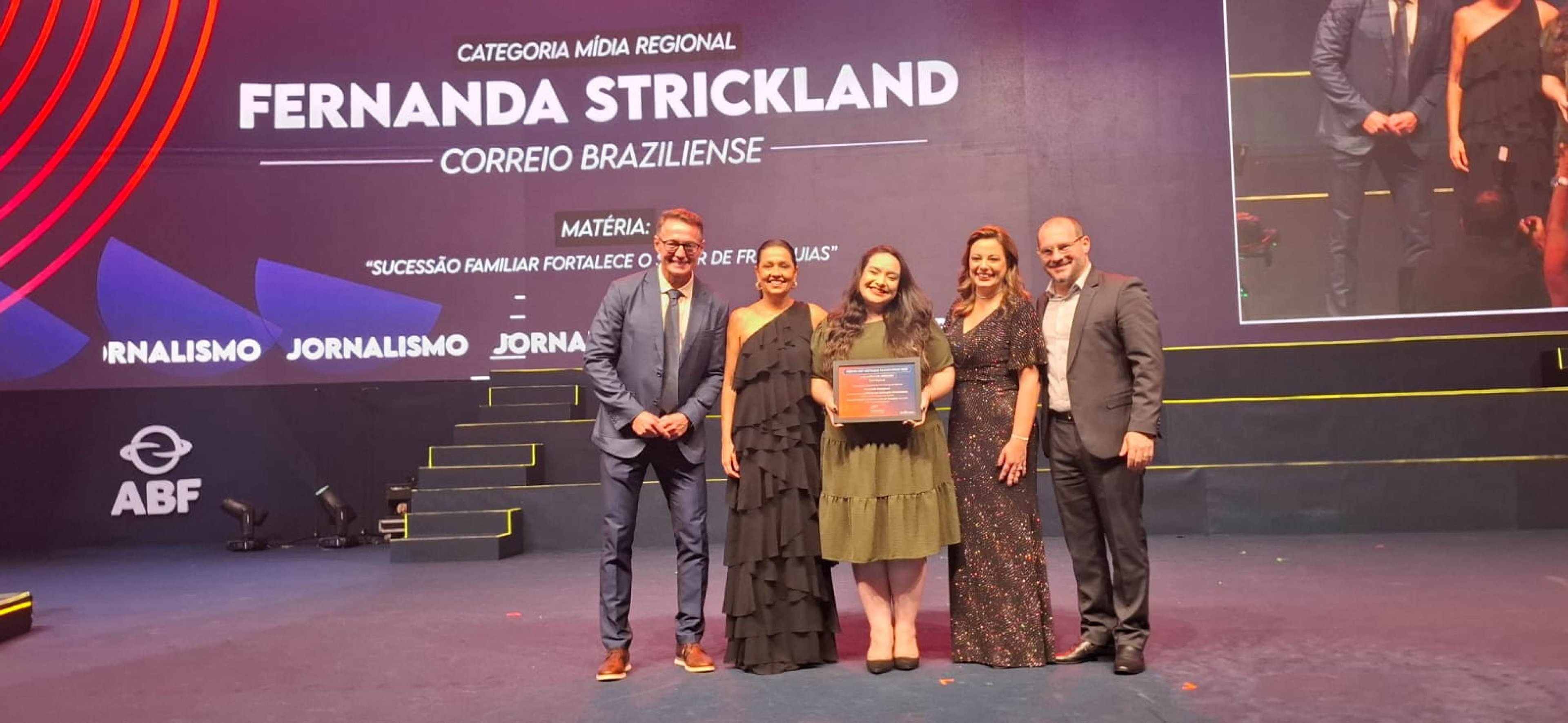 Correio vence Prêmio ABF com matéria sobre sucessão familiar em franquias
