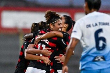 Flamengo vence o Real Brasília, pelo Brasileirão Feminino -  (crédito: Foto: Nayra Halm/ Satff Images Woman/ CBF)