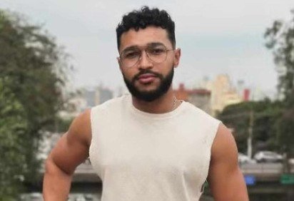 Arquiteto goiano Igor Souza viajou ao Rio com o namorado para assistir ao show da Lady Gaga -  (crédito: Reprodução/Redes sociais)