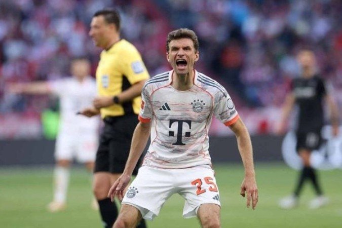 Muller é um dos maiores ídolos da história do Bayern - (crédito: Alexander Hassenstein/Getty Images) Muller é um dos maiores ídolos da história do Bayern - (crédito: Alexander Hassenstein/Getty Images)