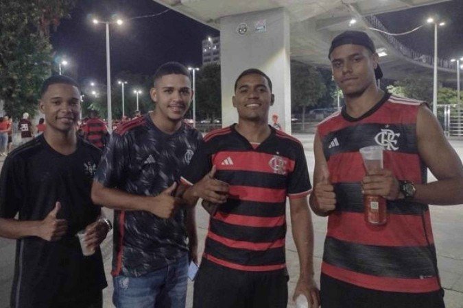 Torcedores do Flamengo criticaram a postura do time nos últimos jogos -  (crédito: - Foto: Carlos Mello / Jogada 10)