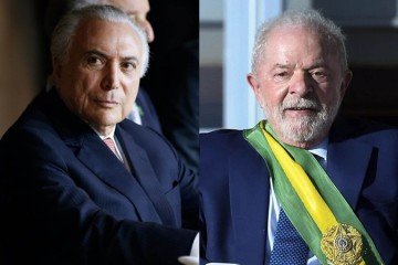 'O que penso fará com que ele medite duas ou três ou dez vezes para ser candidato à Presidência pela quarta vez', diz Temer sobre Lula -  (crédito: Cesar Itiber/Planalto; Jefferson Rudy/Agência Senado)