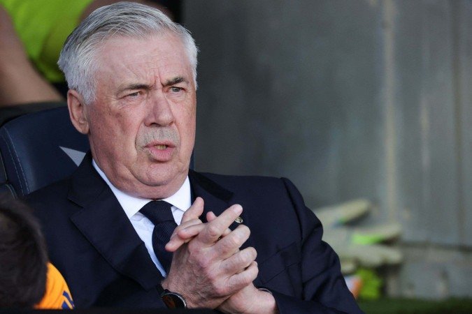 Carlo Ancelotti é o novo técnico da Seleção Brasileira - (crédito: Lluis Gene/AFP)