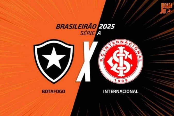 Botafogo e Internacional duelam no Nilton Santos pelo Brasileirão - (crédito: Foto: Arte Jogada10) Botafogo e Internacional duelam no Nilton Santos pelo Brasileirão - (crédito: Foto: Arte Jogada10)