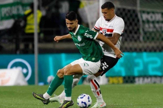Ruan foi um dos principais jogadores do Tricolor no Choque-Rei - (crédito: Foto: Rubens Chiri/São Paulo) Ruan foi um dos principais jogadores do Tricolor no Choque-Rei - (crédito: Foto: Rubens Chiri/São Paulo)