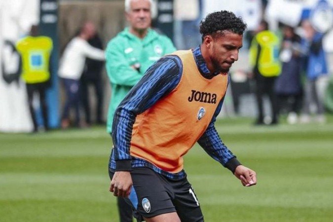 Jogadores da Atalanta durante treinamento da equipe - (crédito: Foto: Divulgação) Jogadores da Atalanta durante treinamento da equipe - (crédito: Foto: Divulgação)