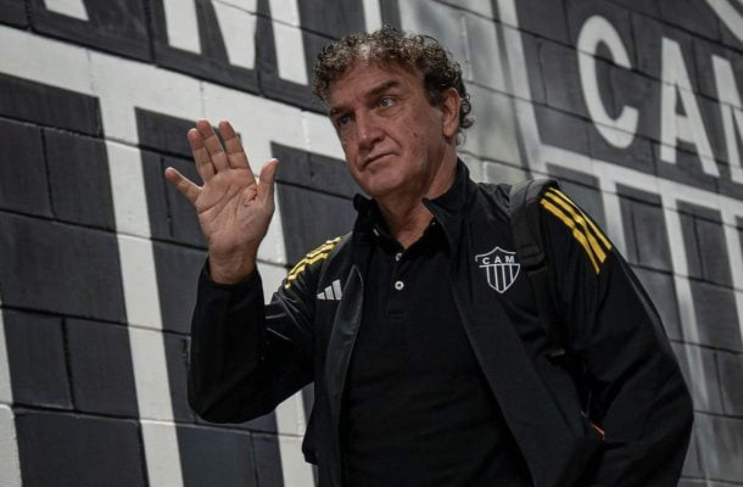 Cuca é o técnico do Galo -  (crédito: Foto: Pedro Souza / Atlético-MG)