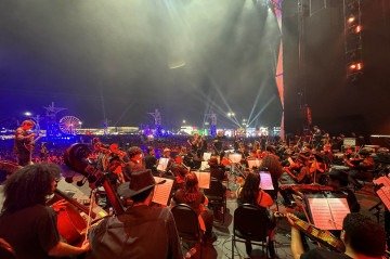 Orquestra responsavel pelo primeiro dia no novo espaço do The Town -  (crédito: Divulgação)