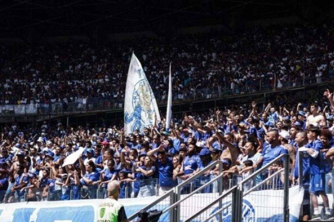 Torcida do Cruzeiro promete encher o Mineirão - (crédito: Foto: Gustavo Aleixo/Cruzeiro ) Torcida do Cruzeiro promete encher o Mineirão - (crédito: Foto: Gustavo Aleixo/Cruzeiro )