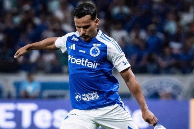 Kaiki, lateral-esquerdo do Cruzeiro -  (crédito: Foto: Gustavo Aleixo/Cruzeiro)