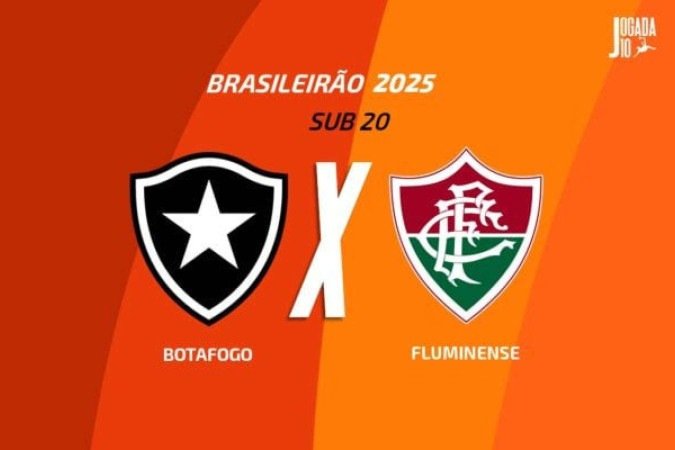 Botafogo e Fluminense duelam nesta terça-feira pelo Brasileirão Sub-20 - (crédito: Arte: Jogada10) Botafogo e Fluminense duelam nesta terça-feira pelo Brasileirão Sub-20 - (crédito: Arte: Jogada10)
