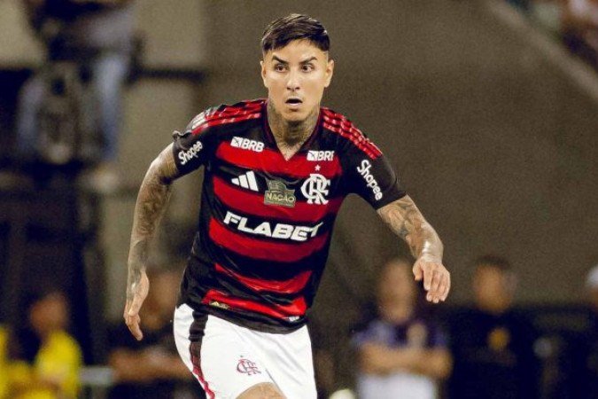 Pulgar não enfrenta a LDU na próxima quinta-feira - (crédito: Adriano Fontes/Flamengo) Pulgar não enfrenta a LDU na próxima quinta-feira - (crédito: Adriano Fontes/Flamengo)