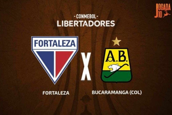 Fortaleza e Bucaramanga se enfrentam pela quinta rodada da Copa Libertadores - (crédito: Foto: Arte/Jogada10) Fortaleza e Bucaramanga se enfrentam pela quinta rodada da Copa Libertadores - (crédito: Foto: Arte/Jogada10)