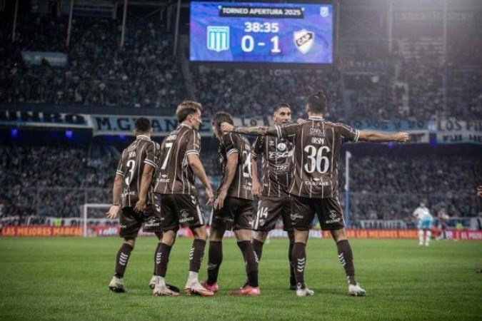 Nicolás Orsini, que pertence ao Boca, fez o gol da classificação dos visitantes -  (crédito: Foto: Divulgação/CA Platense)