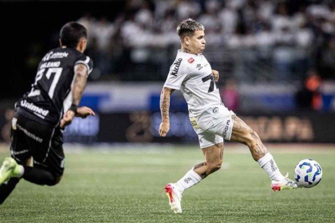 Santos ainda não venceu sob o comando de Cléber Xavier  -  (crédito: Foto: Raul Baretta/Santos FC)